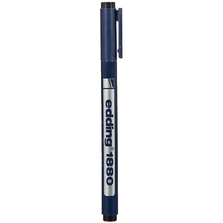 edding 1880 Feutre fin de précision - noir - 1 stylo - Largeur de trait