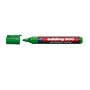 Edding 300 Lot de 4 marqueurs permanents rechargeables, 1,5 à 3 mm [couleurs de base] noir, rouge, bleu et vert