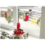 edding 4090 Marqueur craie liquide - rouge - 1 feutre craie liquide - pointe biseautée 4-15 mm - feutre craie effacable pour écr