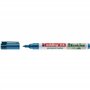 edding 25 EcoLine marqueur permanent - bleu - 1 stylo - pointe ronde fine 1 mm - sèche vite - résiste à l'eau et à l'essuyage - 