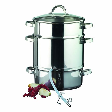 axentia 292035 Extracteur de jus avec Couvercle en Verre 25 cm