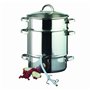 axentia 292035 Extracteur de jus avec Couvercle en Verre 25 cm