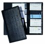 Durable 240301 Visifix Classeur Polypropylène Centium 4 Anneaux 145 x 255 mm Capacité 25 Pochettes 400 Cartes Visite