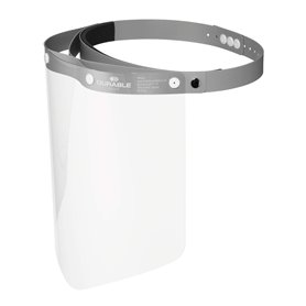 Durable - Visière de Protection Certifiée avec Bandeau Réglable
