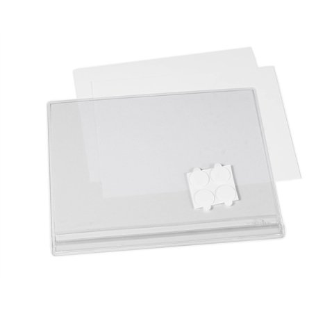 DURABLE - Pochettes d'affichage étanches A5 - Pour l'affichage d'informations en extérieur - Fixation adhésive - Résistantes aux