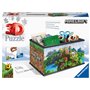 Ravensburger - Puzzle 3D Boite de Rangement - Pot à Crayons - Minecraft - A partir de 8 Ans - 216 pièces numérotées à Assembler