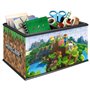 Ravensburger - Puzzle 3D Boite de Rangement - Pot à Crayons - Minecraft - A partir de 8 Ans - 216 pièces numérotées à Assembler 