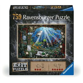 Ravensburger 19953 Exit in U-Boot 19953-Exit 4 Puzzle pour Adultes