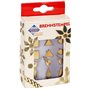 Pebaro Ensemble de 12 tampons de pyrogravure Formes variées