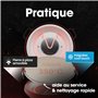Clatronic® four à pizza | 350°C p. pizza italienne en pierre à la maison |électrique | aussi pour pizzas surgelées | pizza en mo