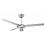 PROFI CARE PC DVL 3071 - Ventilateur de plafond - 3 pales - 122cm – Circulation d’air optimale - Chrome 330710
