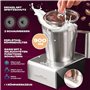 ProfiCook® Mousseur à lait avec fonction chaud et froid | Mousseur à lait électrique avec 6 fonctions | Mousseur à lait pour div