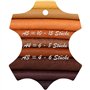 Chutes de cuir de 1 kg Nuances de marron assorties Format A3 Idéales pour tous les travaux manuels comme la réparation de sacs o