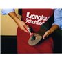 Langlauf Schuhbedarf Pâte de réparation pour chaussures et semelles I Kit de réparation pour talons (noir-brun) I Caoutchouc liq