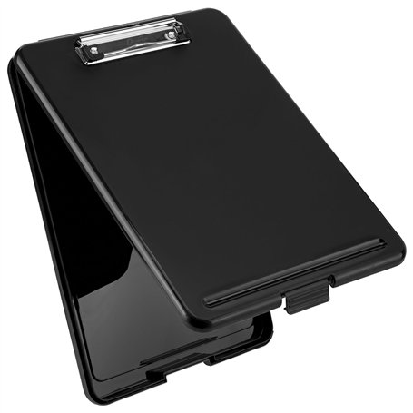 Läufer 55800 Porte-bloc avec compartiment de rangement Noir