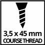 20 ceintures de vissage avec 50 vis)