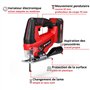 profondeur de coupe 70 mm