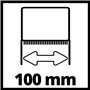 Original Einhell Brosse en fibres synthétiques 120x100 (accessoire de décapeur à rouleau, pour décapeur à rouleau sans fil TP-BR