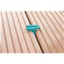 wolfcraft 6986000 - Espaceur pour Terrasse Bois - Lot de 10