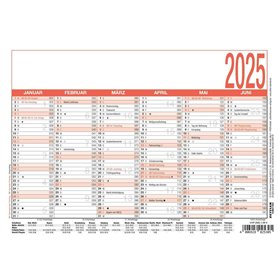 904-0000 Agenda de travail 2025 – Format A5 (21 x 14