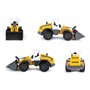 Lena Bulldozer 4612 Liebherr Worxx Wheel Modèle L538 Litronic, env. 48 cm, véhicule de Chantier pour Enfants à partir de 3 Ans, 