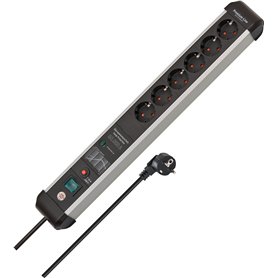 Brennenstuhl Premium-Protect-Line Multiprise 6 Prises avec parasurtenseur 60 000 A (multiprise avec Interrupteur et câble de 5 m