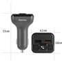 Hama Transmetteur FM avec Fonction Bluetooth® et Fonction Mains-Libres