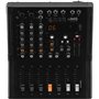 IMG Stageline MXR-40PRO Table de mixage audio professionnelle 4 canaux avec unité d'effet DSP Lecteur MP3 intégré et récepteur B