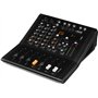 IMG Stageline MXR-40PRO Table de mixage audio professionnelle 4 canaux avec unité d'effet DSP Lecteur MP3 intégré et récepteur B