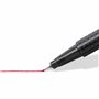 STAEDTLER 334 C12 Lot de 12 feutres fins triplus 12 couleurs assorties