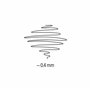 Staedtler Lumocolor Permanent 313, Feutres permanents pour toutes les surfaces, Sans xylène ni toluène, Set de 6 couleurs lumine
