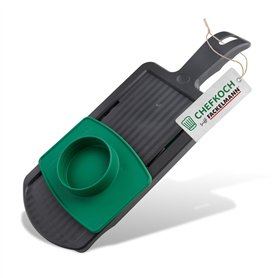Chefkoch Coupe-légumes avec support pour restes et lames en acier inoxydable extra-tranchantes - Parfait pour les pommes de terr