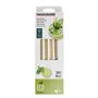 Fackelmann 54833 Lot de 30 Pailles Écoresponsables en Papier, Brun et Blanc, 24 cm