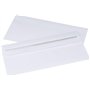 Herlitz - Enveloppes DIN-L autocollantes sans fenêtre, 100 unités avec fermeture par bande adhésive