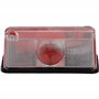 Unitec 10222 Feu d'encombrement, Rouge/Blanc