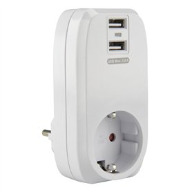 UNITEC 47590 Prise intermédiaire USB 3
