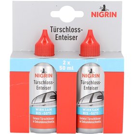 Nigrin 74047 Dégivreur de Serrure Voiture - 2x50ml