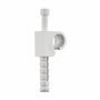 REV Ritter 0508096555 Lot de 25 Attaches-câbles Blanc 9 mm