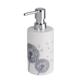 WENKO Distributeur de Savon Astera céramique - Distributeur de Savon Liquide Capacité: 0.36 l