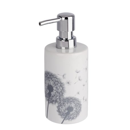 WENKO Distributeur de Savon Astera céramique - Distributeur de Savon Liquide Capacité: 0.36 l