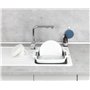 WENKO Bac de Lavage Pliable Sira, bac-Vaisselle Pliable avec Bouchon d'écoulement intégré & anses pour Un Transport Facile, Rang