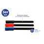 Maximex Marqueurs universels set de 3 set de 3 Multicolore