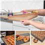 Albal - Papier Cuisson Brun 5m - Teinte naturelle - Anti-glisse - Anti-adhérent