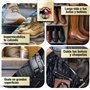 Búfalo Classic - Cirage crème pour chaussures, soin des chaussures, crème de couleur noire qui nourrit, protège et donne de la b