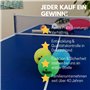 Best Sporting Lot de 6 balles de Tennis de Table pour Adulte - Couleurs Fluo - Diamètre : Environ 40 mm - 4 Couleurs différentes
