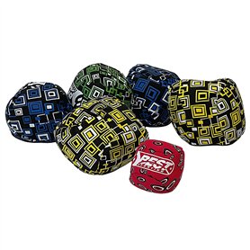Best Sporting - Jeu de pétanque souple - Pour le jardin - Avec 6 sacs et 1 balle cible - Pour l'extérieur et l'intérieur - Pour