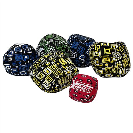 Best Sporting - Jeu de pétanque souple - Pour le jardin - Avec 6 sacs et 1 balle cible - Pour l'extérieur et l'intérieur - Pour