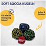 Best Sporting - Jeu de pétanque souple - Pour le jardin - Avec 6 sacs et 1 balle cible - Pour l'extérieur et l'intérieur - Pour 