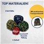 Best Sporting - Jeu de pétanque souple - Pour le jardin - Avec 6 sacs et 1 balle cible - Pour l'extérieur et l'intérieur - Pour 