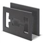 Insert en mousse - TOOD - 2 pieces - Pour coffret professionnel - Emboîtable - 40x30x4 cm